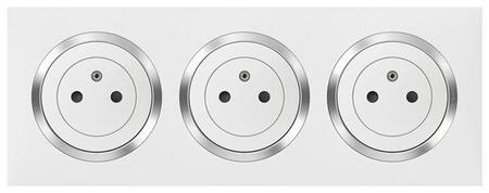 triple prise surface dooxie blanc chrome 700x700