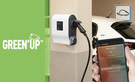 Comment configurer une borne plastique Green’up Premium ?