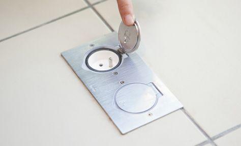 Astuce : pensez aux prises de sol et de plan de travail 