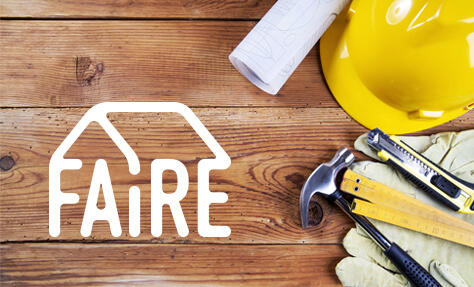 casque chantier jaune table bois logo faire 474x287