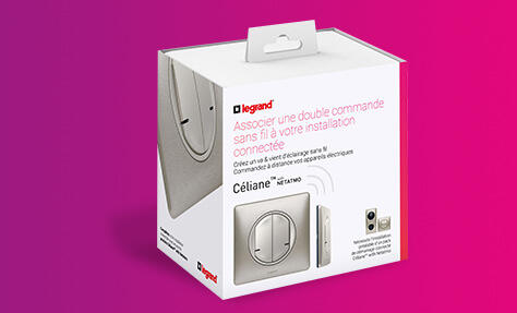 Ajouter une double commande sans fil à une installation connectée
