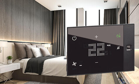 Thermostats tactiles UX One pour chambre d’hôtel