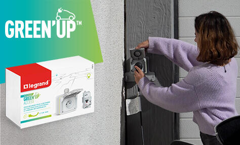 Comment installer un prêt-à-poser GREEN'UP ACCESS pour véhicule électrique ?