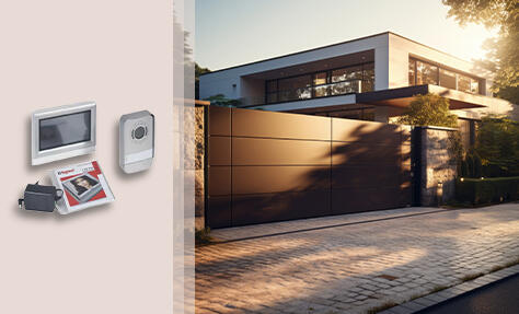 J’installe facilement un portier visiophone