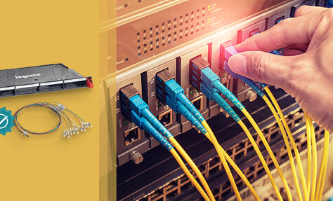 Formation Legrand - La certification fabricant infrastructure de câblage structuré fibre optique LCS3 - BL2502