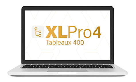 Logiciel XLPro4 Tableaux 400