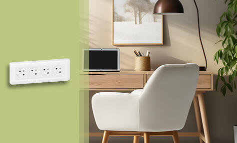 Comment remplacer une prise de courant encastrée par des prises précâblées Mosaic Surface ?