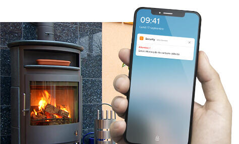 Détecteur de Monoxyde de Carbone Intelligent Netatmo