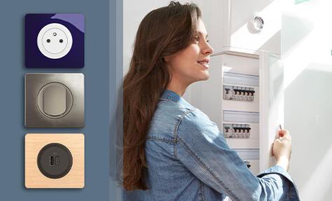 Rénover l'électricité de ma maison : prises, interrupteurs, mise à la norme du tableau électrique... quels produits choisir ?