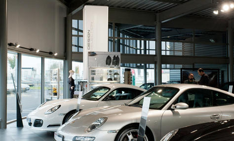 À la concession Porsche de Cesson-Sévigné, esthétique et performance sont de mise