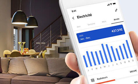 Home + Control : paramétrer la puissance des ampoules et visualiser ses consommations 