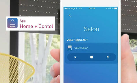 Comment commander mes volets roulants radio Somfy dans l'App Home + Control ?