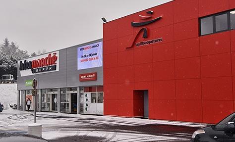 Une installation électrique moderne et écologique pour l'Intermarché d'Amancy
