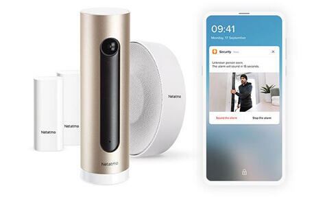 Protégez vos clients des intrusions grâce au Système d’Alarme Vidéo Intelligent Netatmo