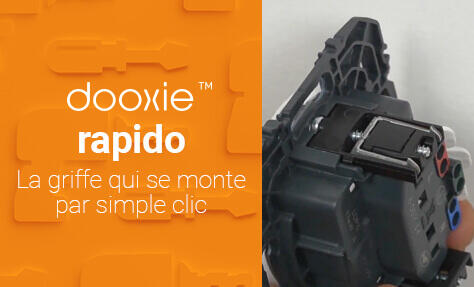 Comment installer la gamme dooxie™ sur vos chantiers de rénovation grâce aux griffes rapido ?