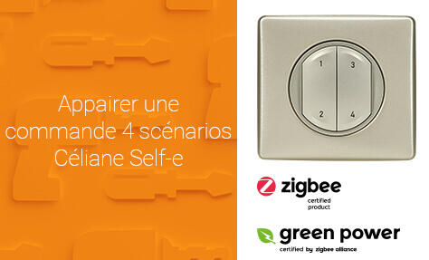 Appairer une commande 4 scénarios Céliane Self-e