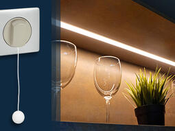 Interrupteur et poussoir à tirage Céliane