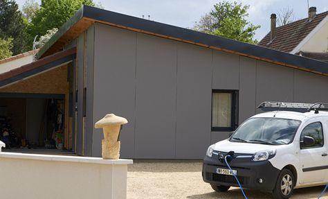 Maison RE 2020 à énergie positive à Charnay-lès-Mâcon