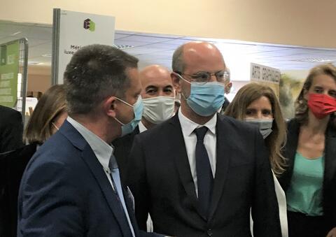 Jean-Michel Blanquer présent pour soutenir les jeunes