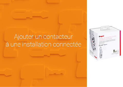 Ajouter un contacteur connecté à une installation connectée