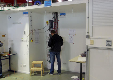 Réalisation et paramétrage portier MyHOME