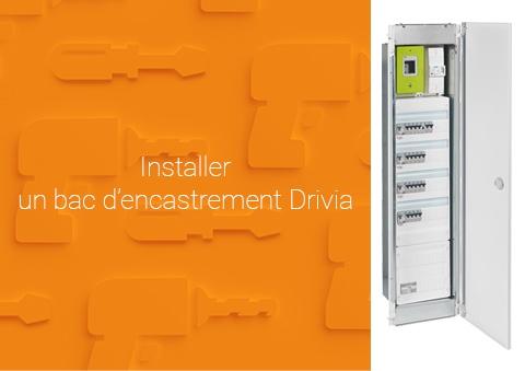 installer bac encastrement drivia push 480x339