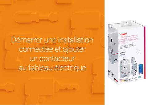 Installer le pack de démarrage avec un contacteur connecté Drivia with Netatmo 