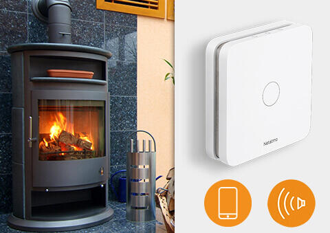 Détecteur de Monoxyde de Carbone Intelligent Netatmo