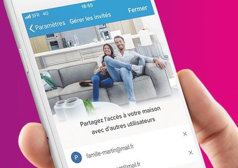 Ajouter un invité avec Home + Control : je partage mon installation connectée