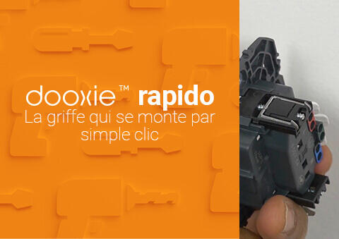 Comment installer la gamme dooxie™ sur vos chantiers de rénovation grâce aux griffes rapido ?