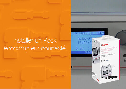 Comment installer un pack écocompteur connecté ?