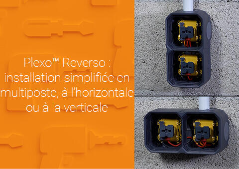 Comment passer d'une pose verticale à une pose horizontale grâce au système Plexo™ Reverso ?