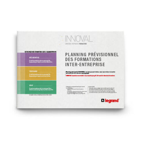 Planning des formations pour les professionnels de l'électrcité