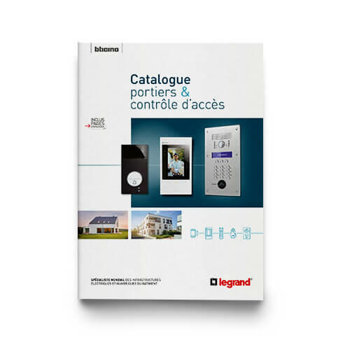 Outils Documentations et guides Catalogue Portiers & Contrôle d'accès Bticino