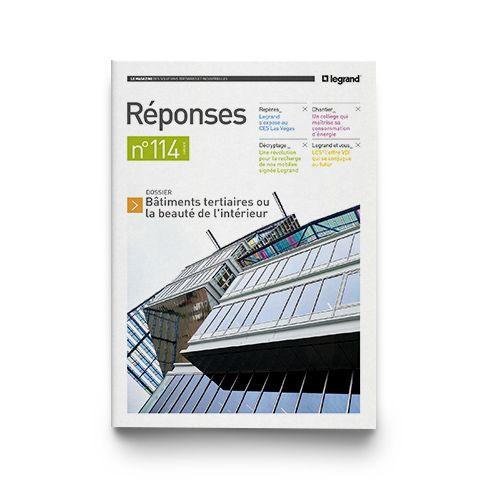 Outils Magazines Réponses Magazine Réponses Legrand n°114 - Juillet 2018