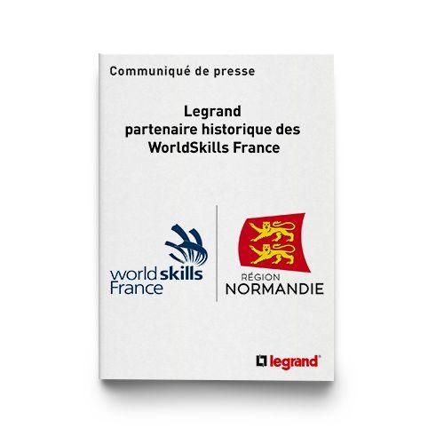 Outils Presse Legrand partenaire historique des WorldSkills France