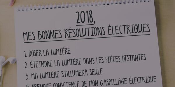 Actualités À la une 5 bonnes résolutions « électriques », économiques et écologiques