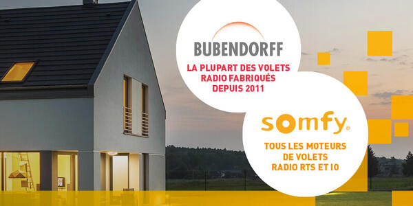 Actualités Maison connectée Home + Control, Bubendorff et Somfy