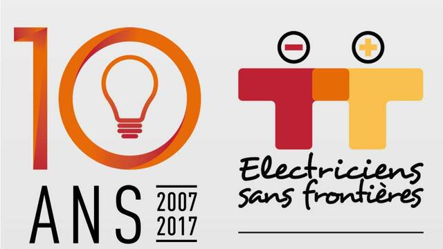 10 années de partenariat avec l’association Electriciens sans frontières !