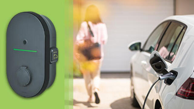Borne de recharge connectée Green'UP HOME