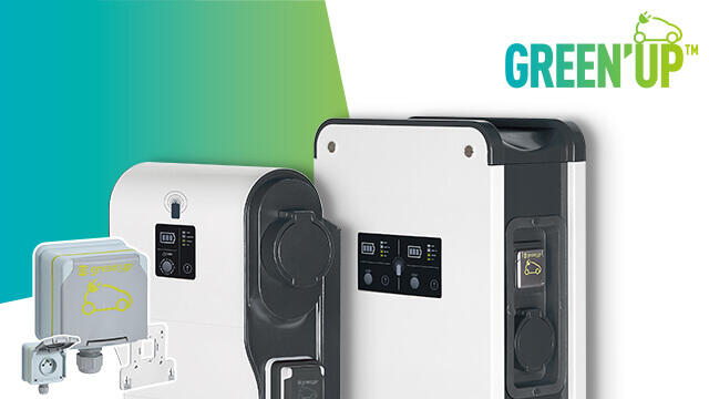 Prise Green'up Legrand pour recharge de véhicules électriques