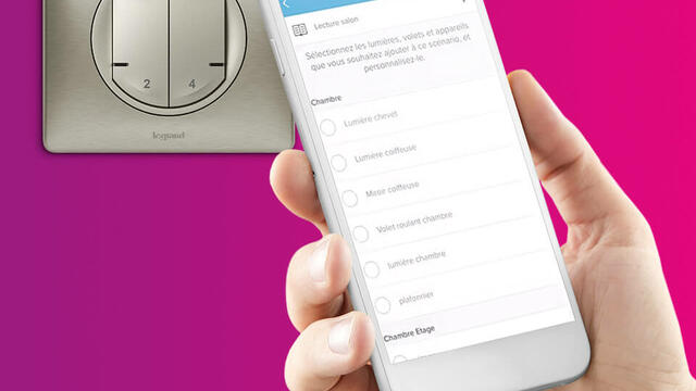 Comment ajouter et configurer une commande sans fil 4 scénarios à une installation connectée ?
