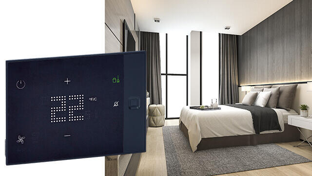 Thermostats connectés UX ONE pour gestion des chambres d'hôtel