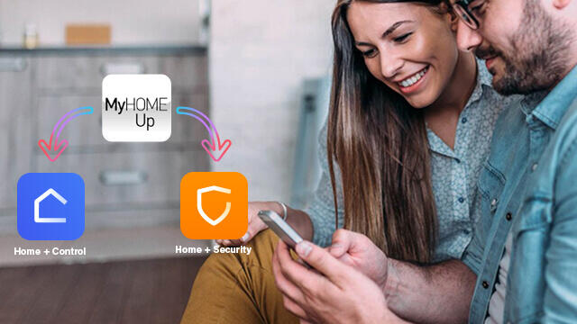 Votre application MyHome_Up évolue vers l’app Home + Control