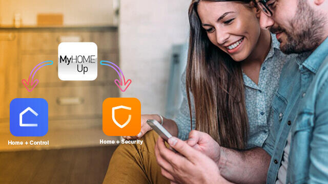 MyHome_Up : migration de l’application vers Home + Control