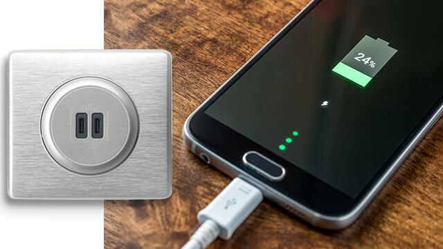 Comment installer un double chargeur USB type-C Céliane ? - particulier