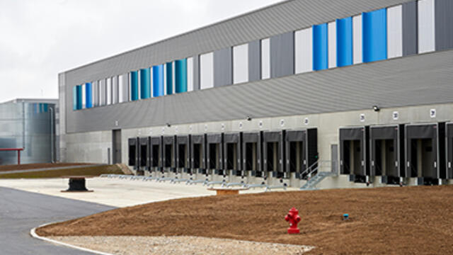 À Ensisheim, un énorme centre logistique évolutif grâce à Legrand