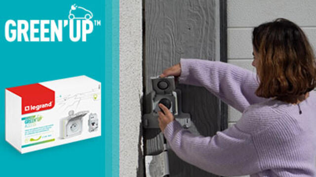 Comment installer un prêt-à-poser GREEN'UP ACCESS pour véhicule électrique ?