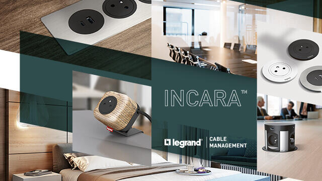 Incara™ : solutions intégrées d’équipement pour le mobilier