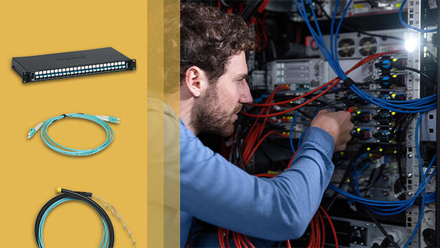 Service fibre optique préconnectorisée